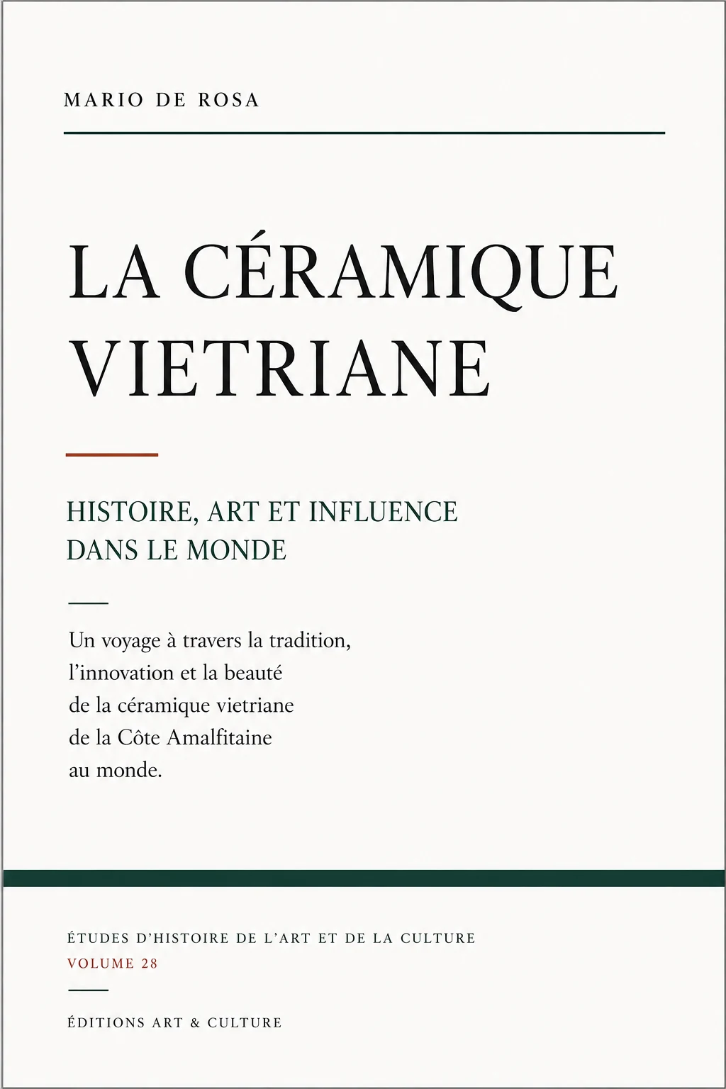 Mario De Rosa – ceramica vietrese, edizione francese